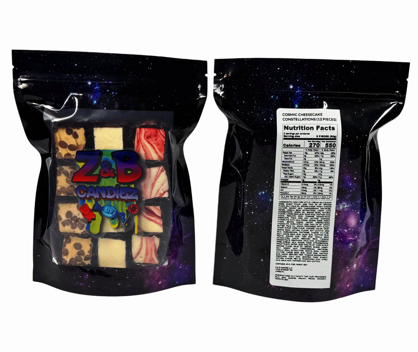 COSMIC CHEESECAKE CONSTELLATIONS