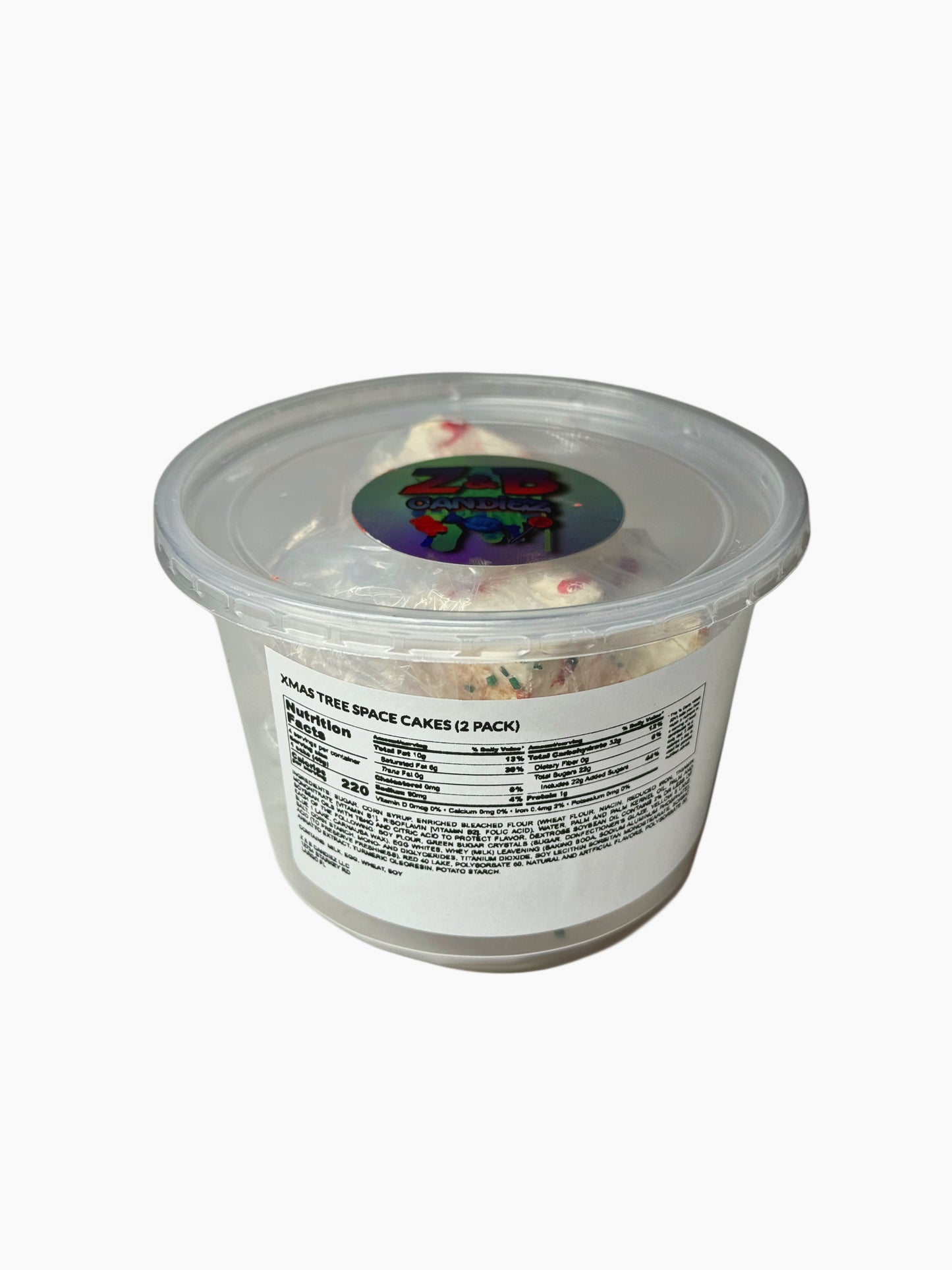 Christmas tree space cakes (limited time only)