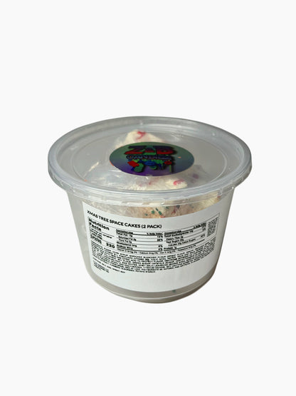 Christmas tree space cakes (limited time only)