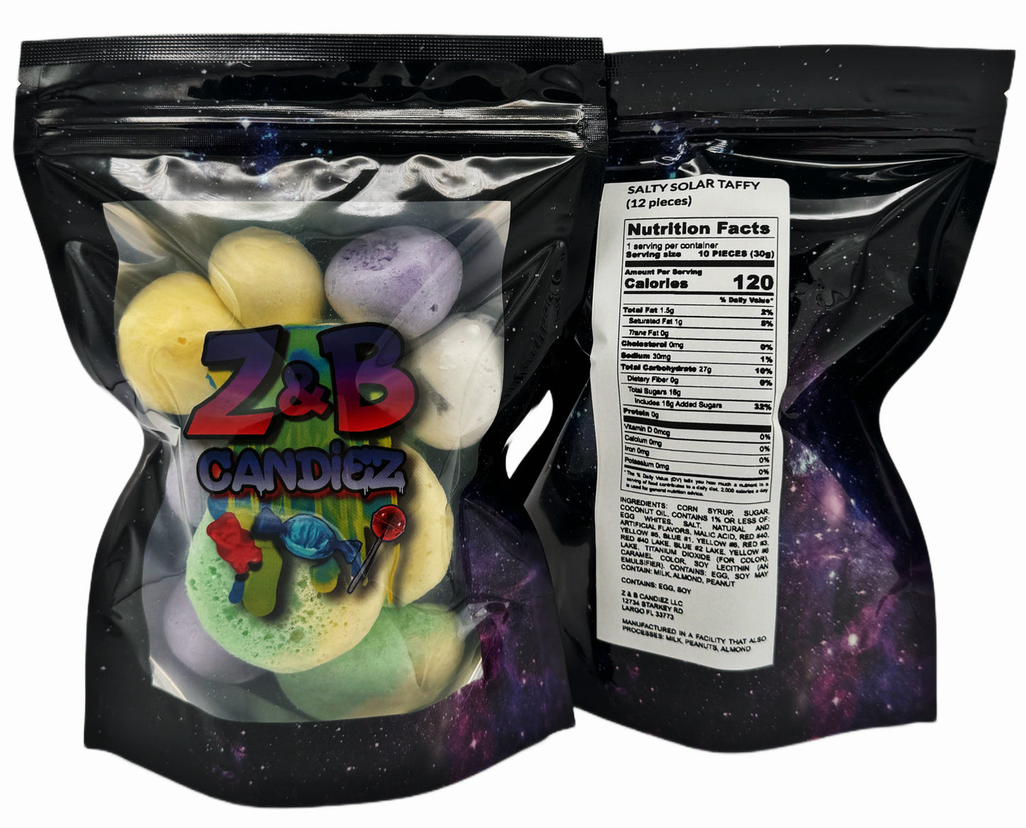 SPACE TAFFY PUFFS (12 pieces)