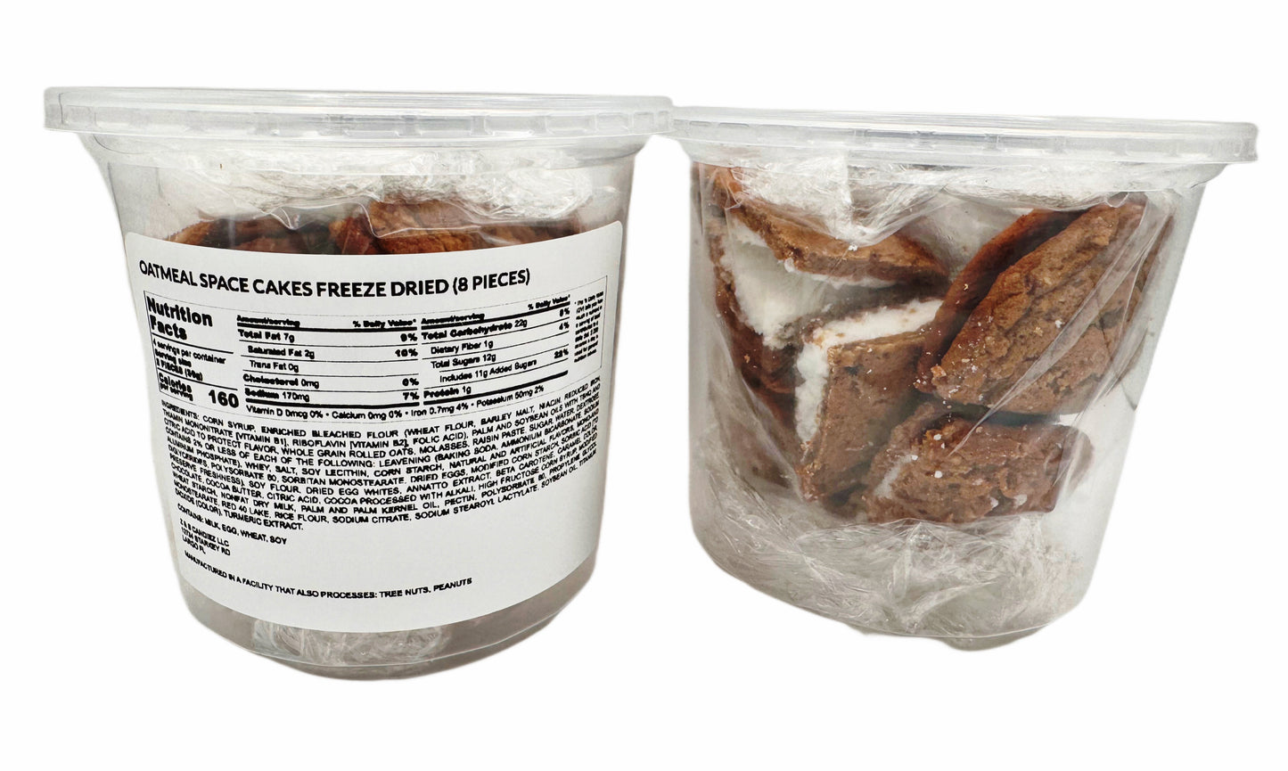 OATMEAL SPACE CAKEZ FREEZE DRIED (8pieces)
