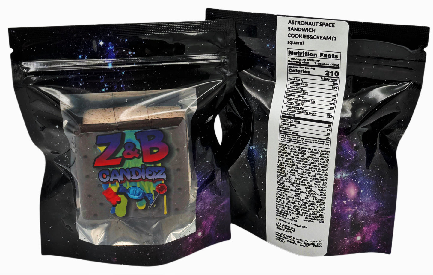 ASTRONAUT SPACE SANDWICH COOKIES & CREAM