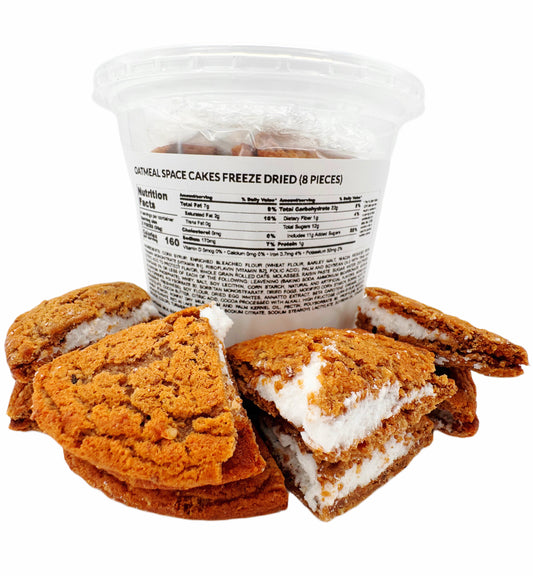 OATMEAL SPACE CAKEZ FREEZE DRIED (8pieces)