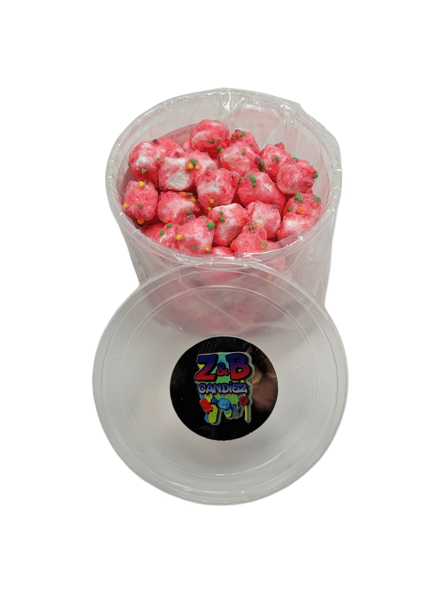 FRUITY OR CINNA MARS BITES (2.5 oz) (coated freeze dried Marshmallows)