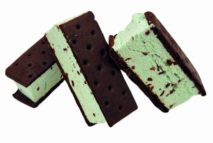 MINT CHOCOLATE CHIP SPACE SANDWICH (1 SQUARE)