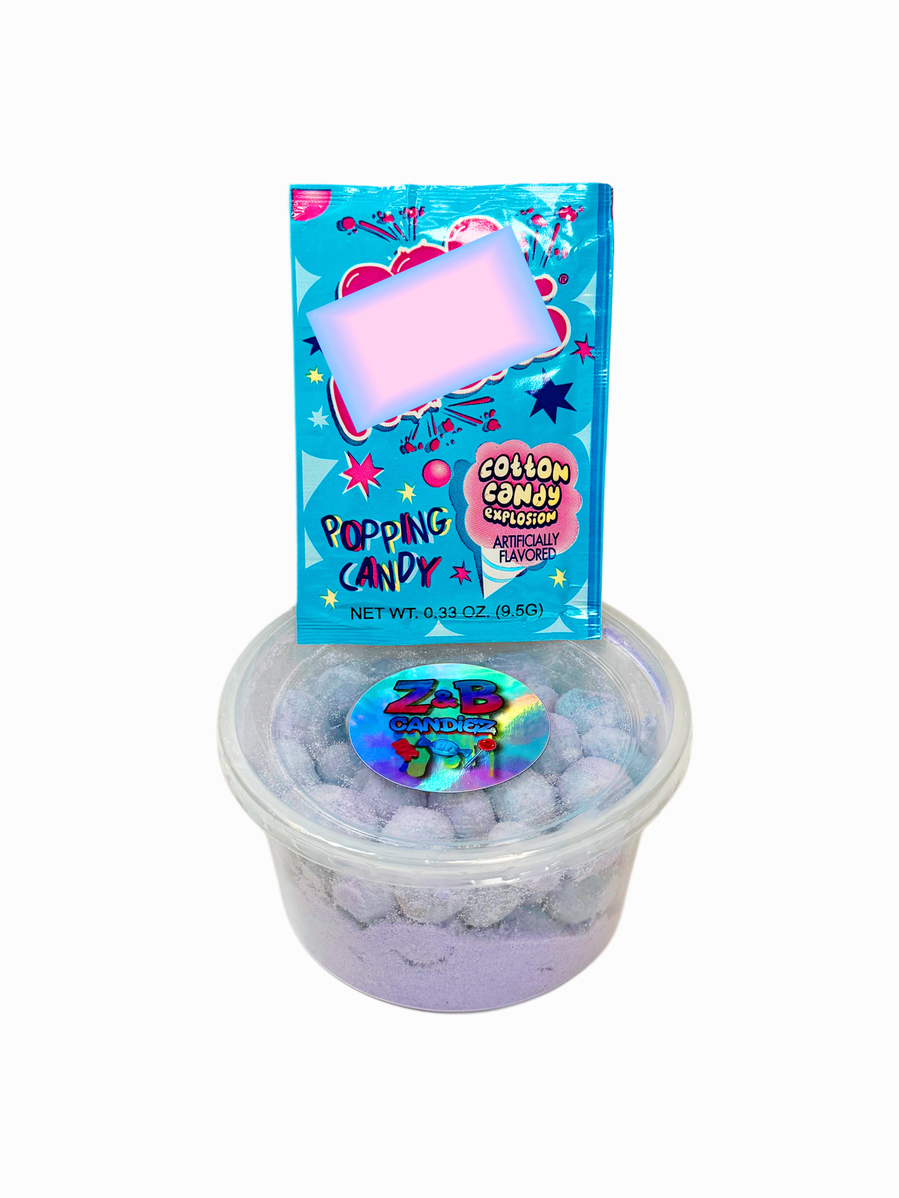 COTTON CANDY GUSHERZ (sour or sweet) (multiple sizes) – Z&B CANDIEZ