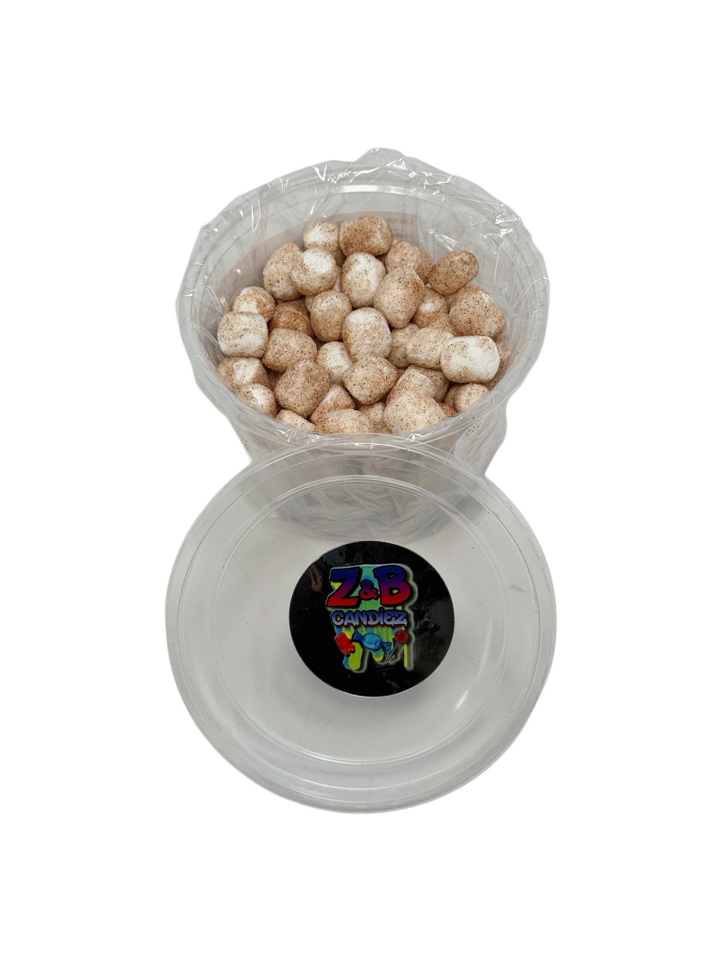 FRUITY OR CINNA MARS BITES (2.5 oz) (coated freeze dried Marshmallows)