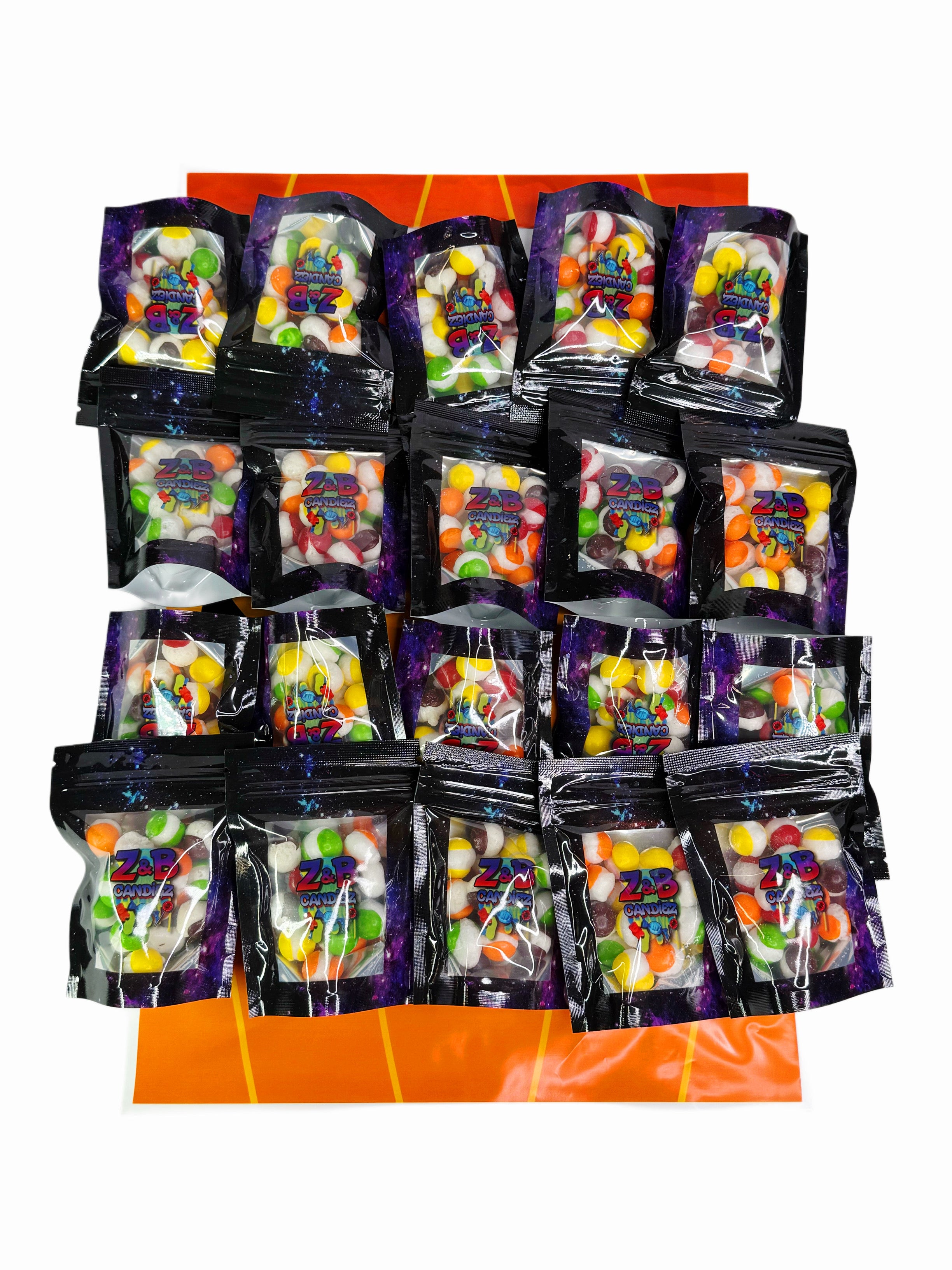 HALLOWEEN Z&B TRICK 'R TREAT BAGS (20 COUNT) – Z&B CANDIEZ