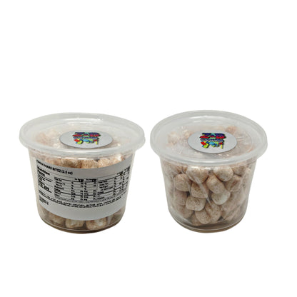 FRUITY OR CINNA MARS BITES (2.5 oz) (coated freeze dried Marshmallows)