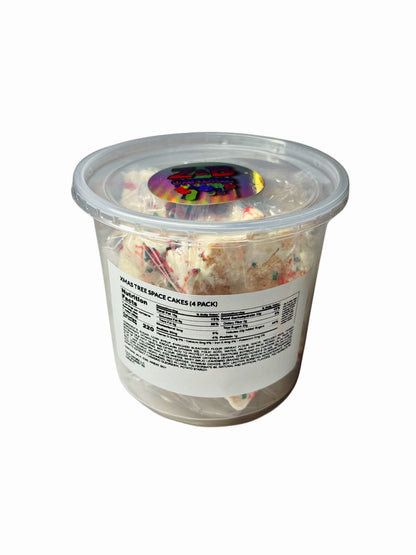 Christmas tree space cakes (limited time only)